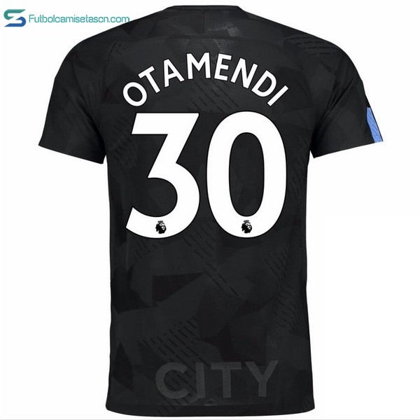 Camiseta Manchester City 3ª Otamendi 2017/18